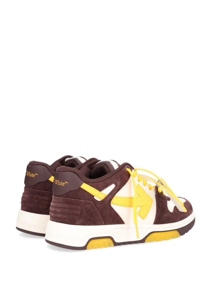 Off-White Out Of Office Sneakers - Marrone | 426c5d40236e7aff775c449452b19d775914b91f