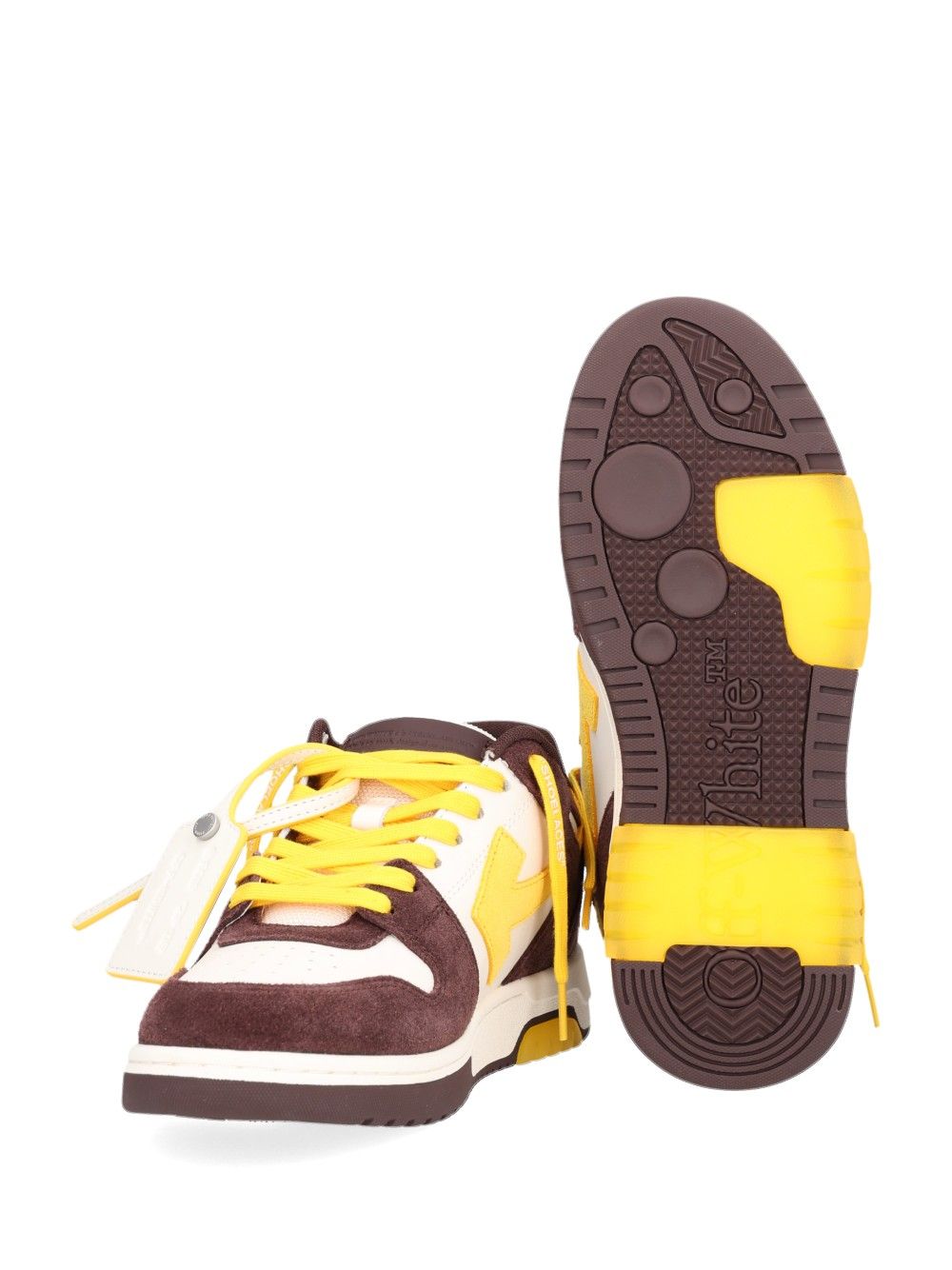 Off-White Out Of Office Sneakers - Marrone | 9dc50d7b185a93d708664039cae9f8895d60aad7