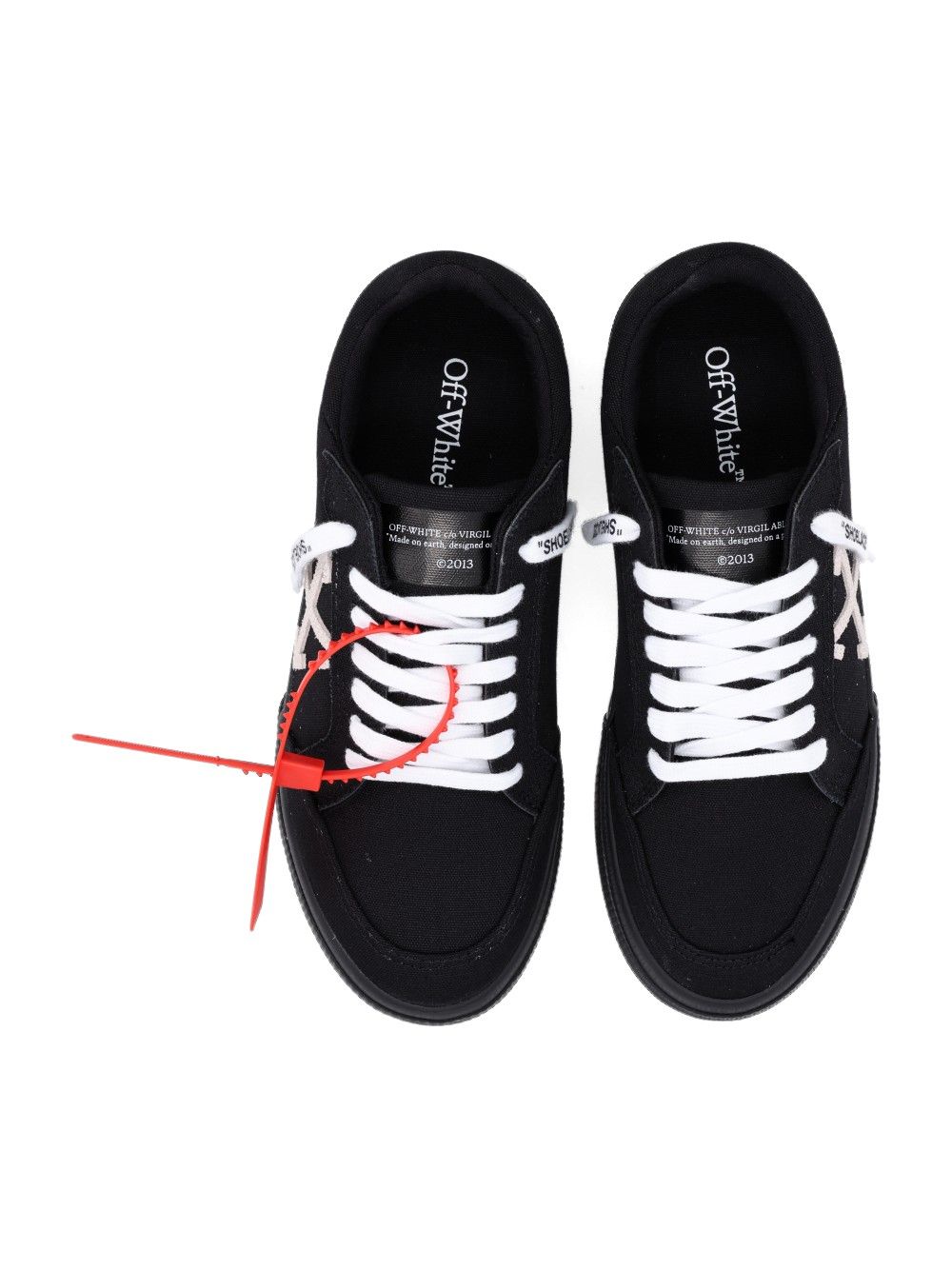 Off-White Vulc Low Sneakers - Nero | f201aa574ee0817d185798007350a783ef4524d7