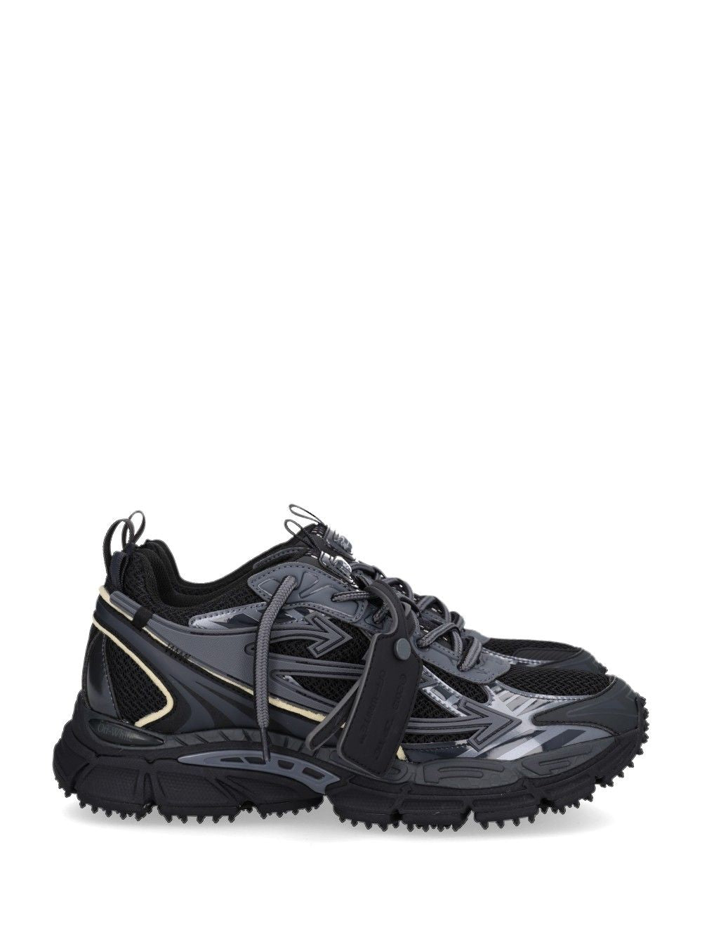 Off-White Ow Be Right Back Sneakers - Nero | ee29bb6630925bfe8bc981aa3bf72160248cc301
