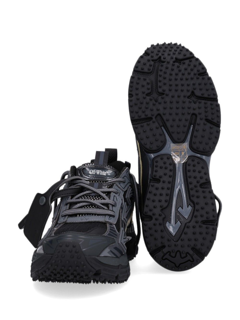 Off-White Ow Be Right Back Sneakers - Nero | 1b5733b176cd2e3195bcecd3aa5b1c7faa50a6af