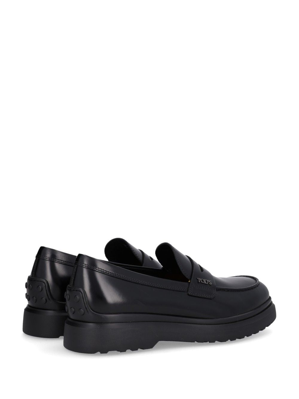 Tod'S Moc. Lettering Carrarmato Light 12m Scarpe basse - Nero | 9c86bd10fe52ae1cc802aece296e23497dee28dc