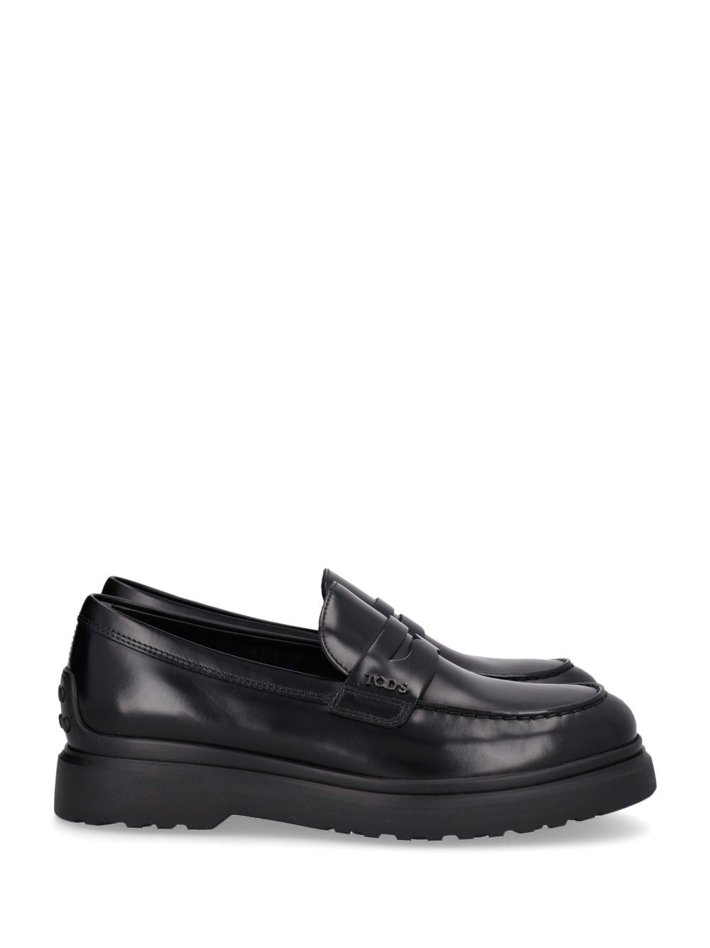 Tod'S Moc. Lettering Carrarmato Light 12m Scarpe basse - Nero | 2233f1c430920f736001df0856712390993bc99f