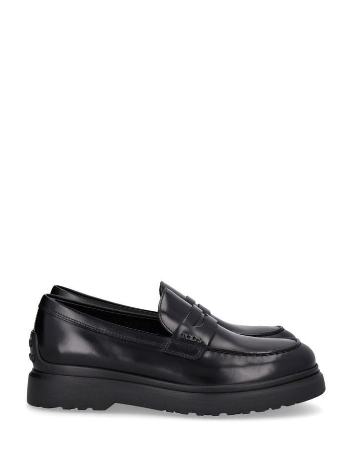 Tod'S Moc. Lettering Carrarmato Light 12m Scarpe basse - Nero | 2233f1c430920f736001df0856712390993bc99f