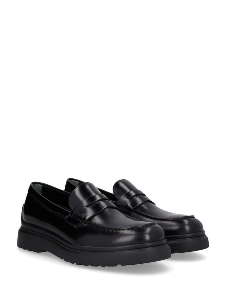 Tod'S Moc. Lettering Carrarmato Light 12m Scarpe basse - Nero | 40e4a67d1d5da6fe35f8b35e07e5b5aa9b5fa831