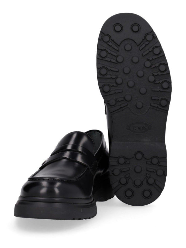 Tod'S Moc. Lettering Carrarmato Light 12m Scarpe basse - Nero | 6a266c5fbaf26ce8e973cd275a28150c184984af