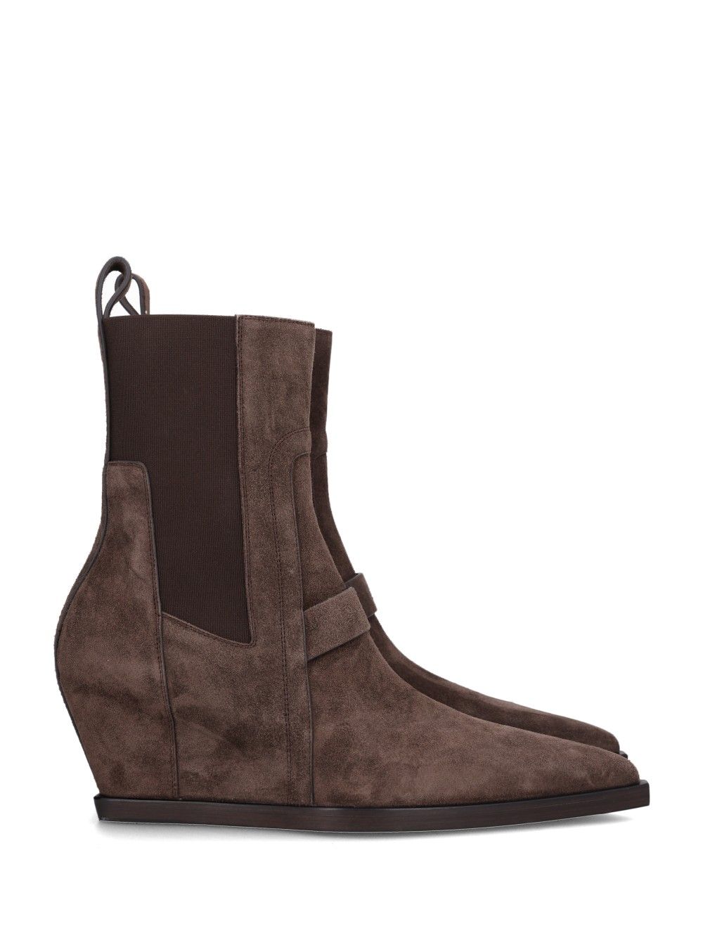 Rick Owens Sharp Wedge Sliver Boots - Marrone | ced5fdb7b83d73ac67190a66bce3d45f7e773a84