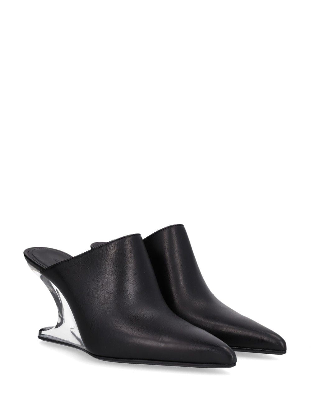 Rick Owens Cantilever 8cm Sabato Sharp Sandali - Nero | 7975aa49810c95ea77d77926aac90ae48285d9b6