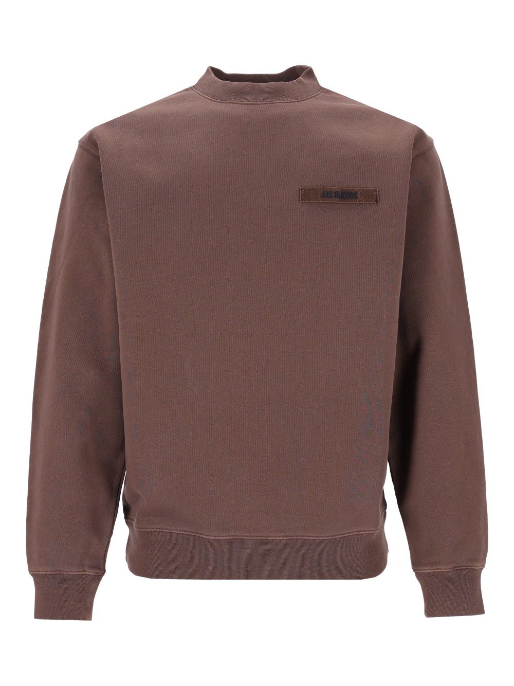 Jacquemus Cotton Sweatshirt Sweatshirts - Marrone | 2074abf1cd99c5cfea6da016fae5cd2e4b7ccc45