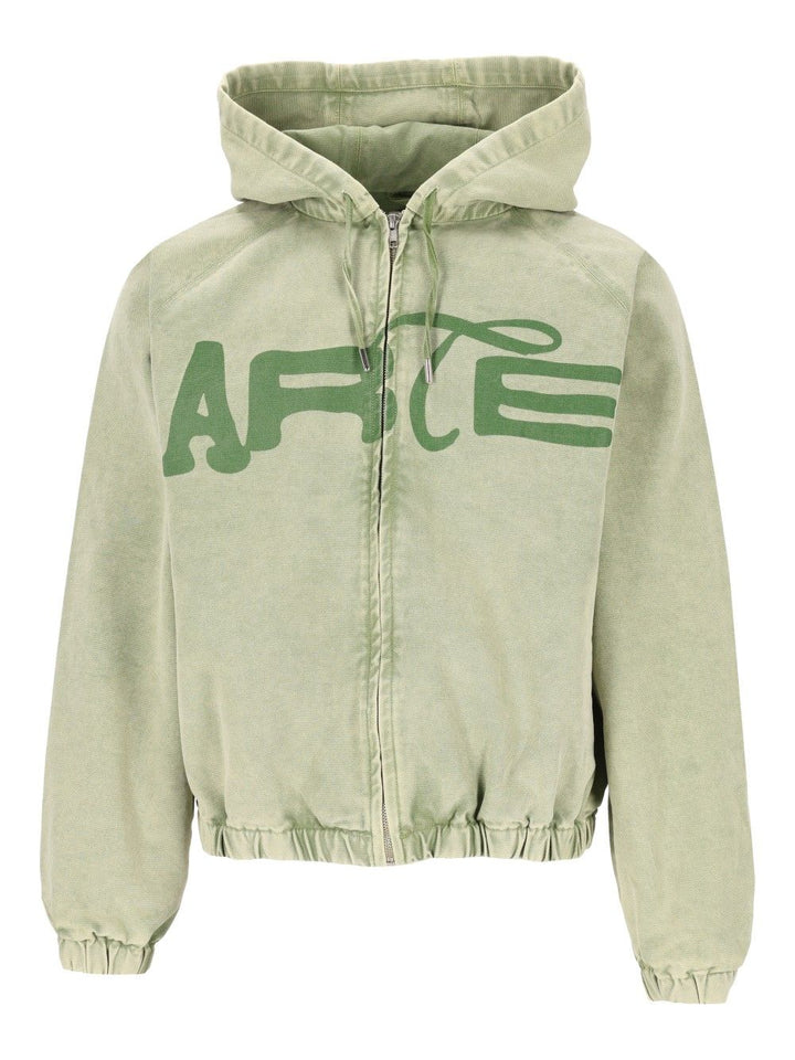 Arte Washed Energy Jacket Giacche - Verde | d55fce8f919d3a390e8c5d66cf0f014a509736a4