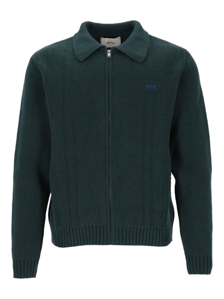 Arte Colour Line Cardigan Knitwear - Verde | b1f55689206119d7a69b1a464c8d76b11247e56c
