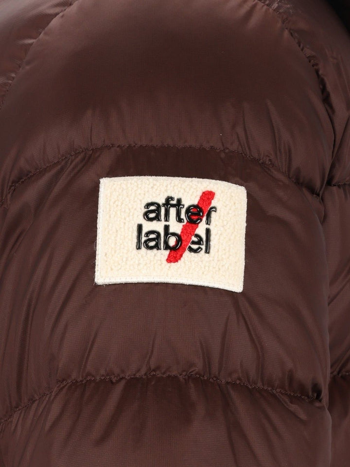 After Label Piumino Con Cappuccio Coats - Marrone | 1c95f51641979e4c1666e6b5f167e61b3936c234