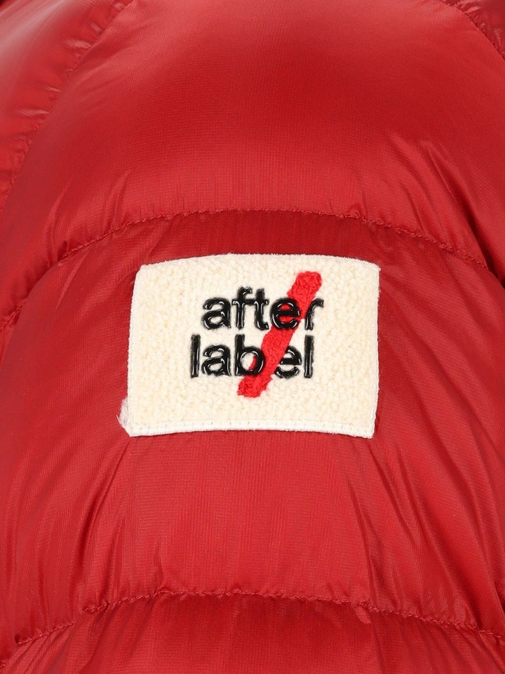 After Label Piumino Con Cappuccio Coats - Rosso | 220774f25f42bc6695d70509d60aed49dc57cd29