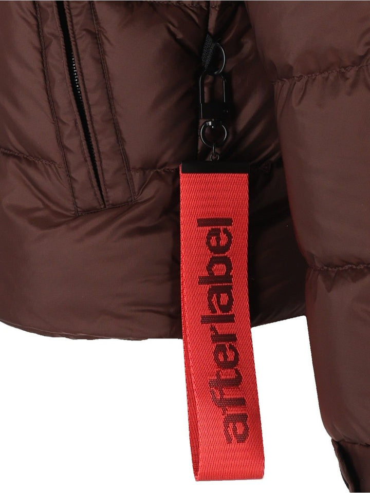After Label Piumino Con Cappuccio Coats - Marrone | cb0887e04429b026c4f58508c922bb000a05cafd
