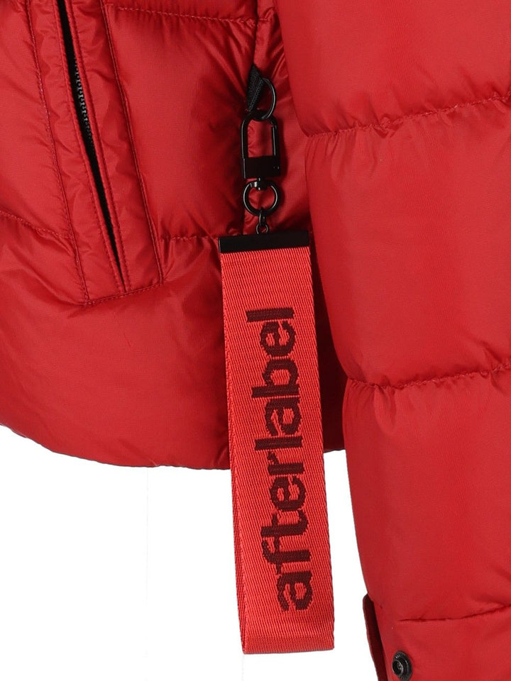 After Label Piumino Con Cappuccio Coats - Rosso | d6f69af27d4ec9b0b48d9a4e4c1705dc0bbb27d8