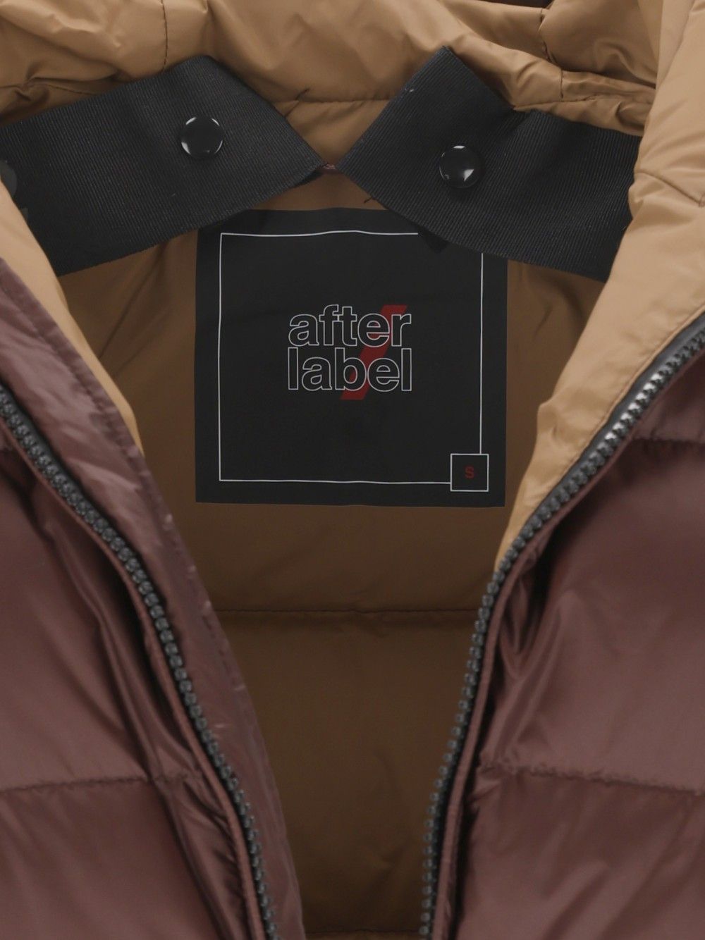 After Label Piumino Con Cappuccio Coats - Marrone | 3016c7b3f2bbf474dd7bd114a665b284a3e50b6e