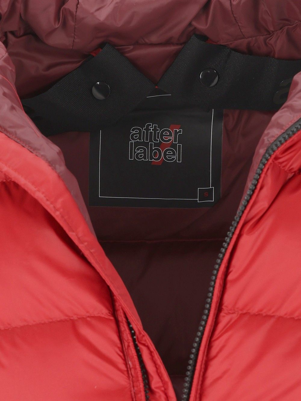 After Label Piumino Con Cappuccio Coats - Rosso | c97ebeef6136e789101f7f62839778116cece4c3