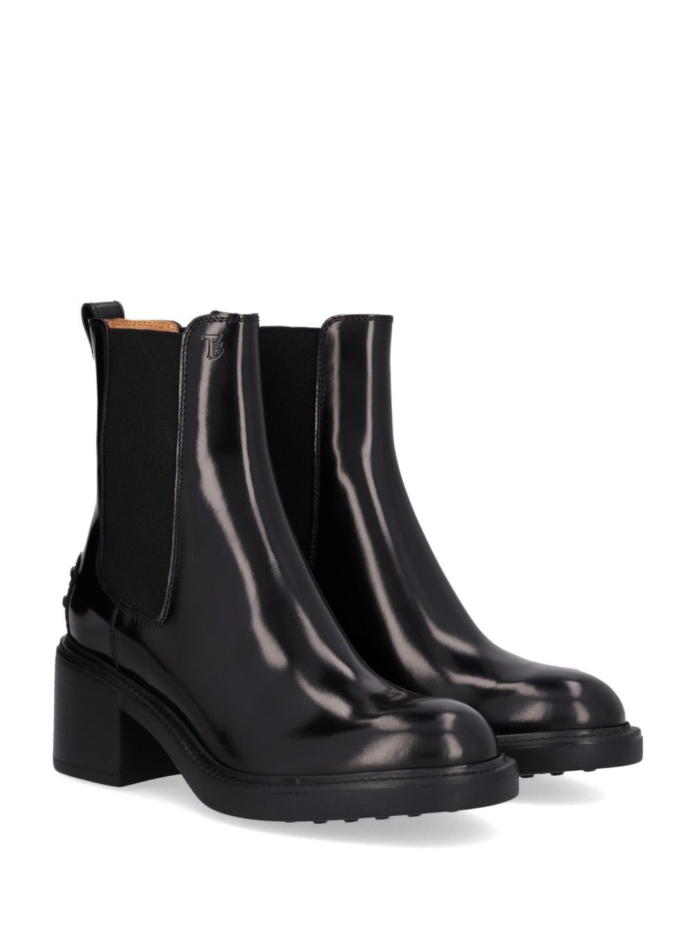 Tod'S Gomma T60 73l Tronchetto Elast. Boots - Nero | 835e71ce55e2774b218dc73750db5f243317e70e