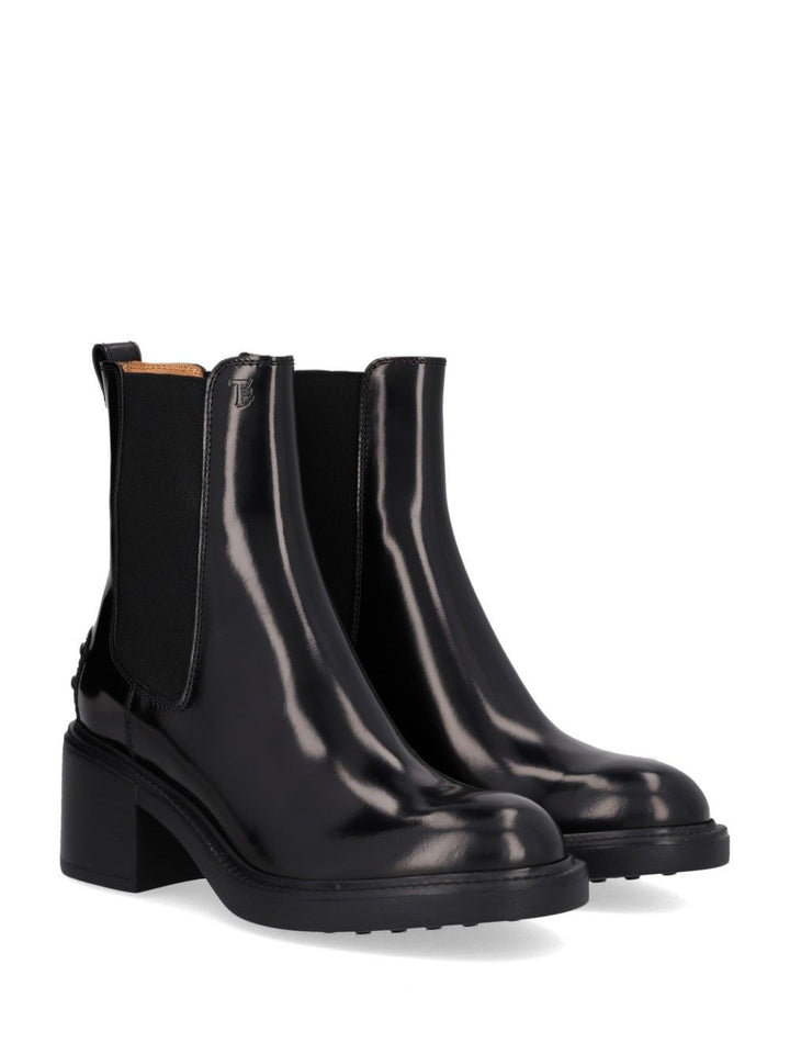 Tod'S Gomma T60 73l Tronchetto Elast. Boots - Nero | 835e71ce55e2774b218dc73750db5f243317e70e