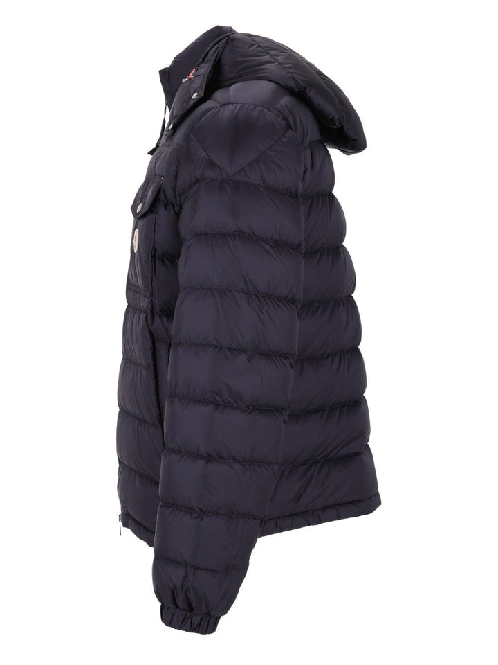 Moncler Verith Jacket Coats - Blu | 8050165d90e0bb006499fa88b8344374927a5614