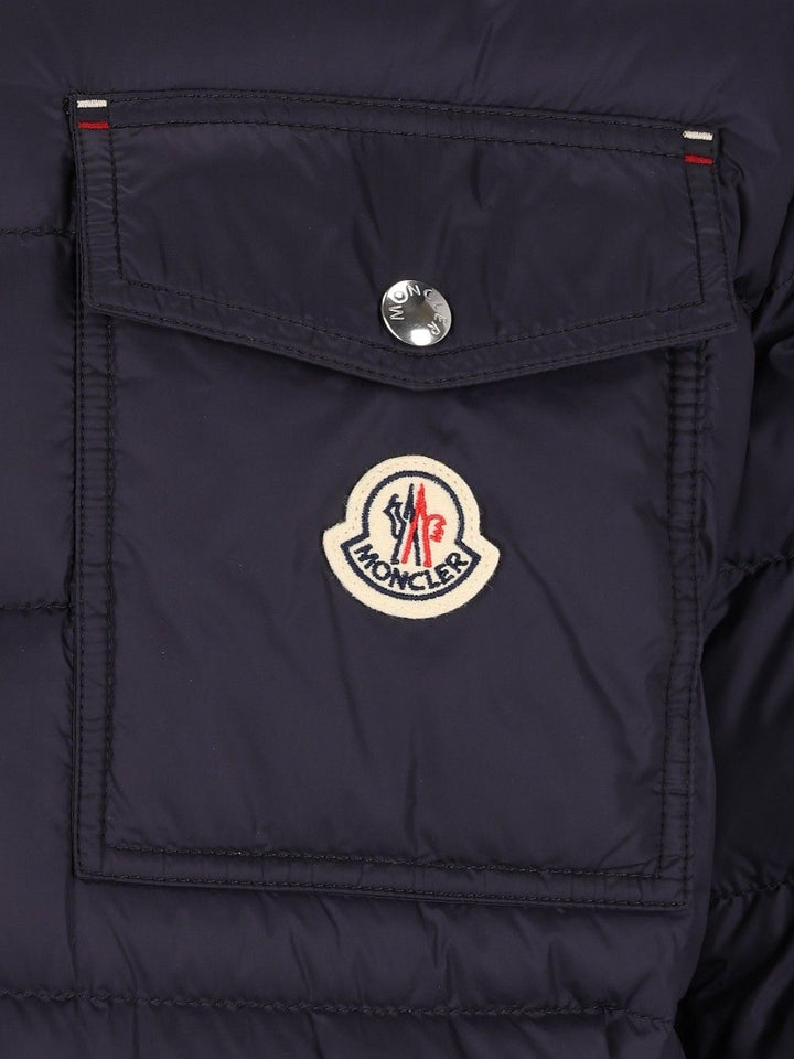 Moncler Verith Jacket Coats - Blu | ddeaf5e440653c2170eefcac4d4baee15b98803d