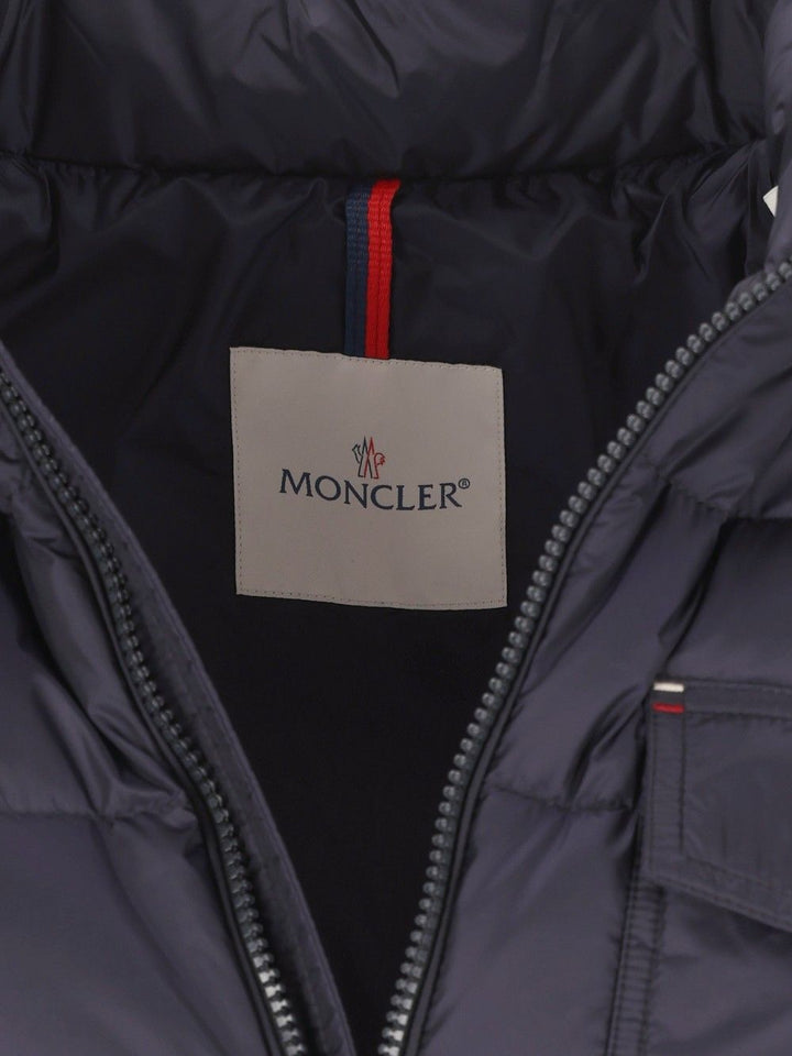 Moncler Verith Jacket Coats - Blu | e5a430db8aae74682ab9d59373abce8079025051
