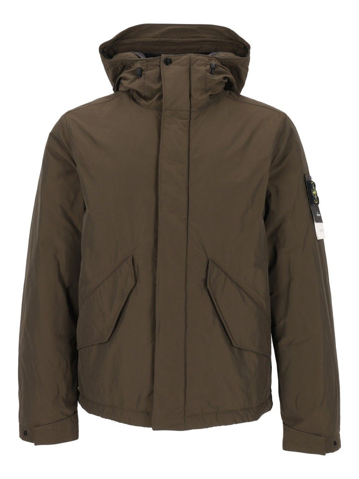 Stone Island Matte Micro Rep Jacket Giacche - Grey | 49ad63cc9f59c64df86629630a671cc04f1a0387
