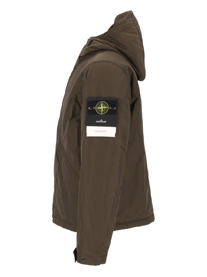 Stone Island Matte Micro Rep Jacket Giacche - Grey | 3b4b1fbc1a17f44ded9e38ea1d73a2493013dcbf