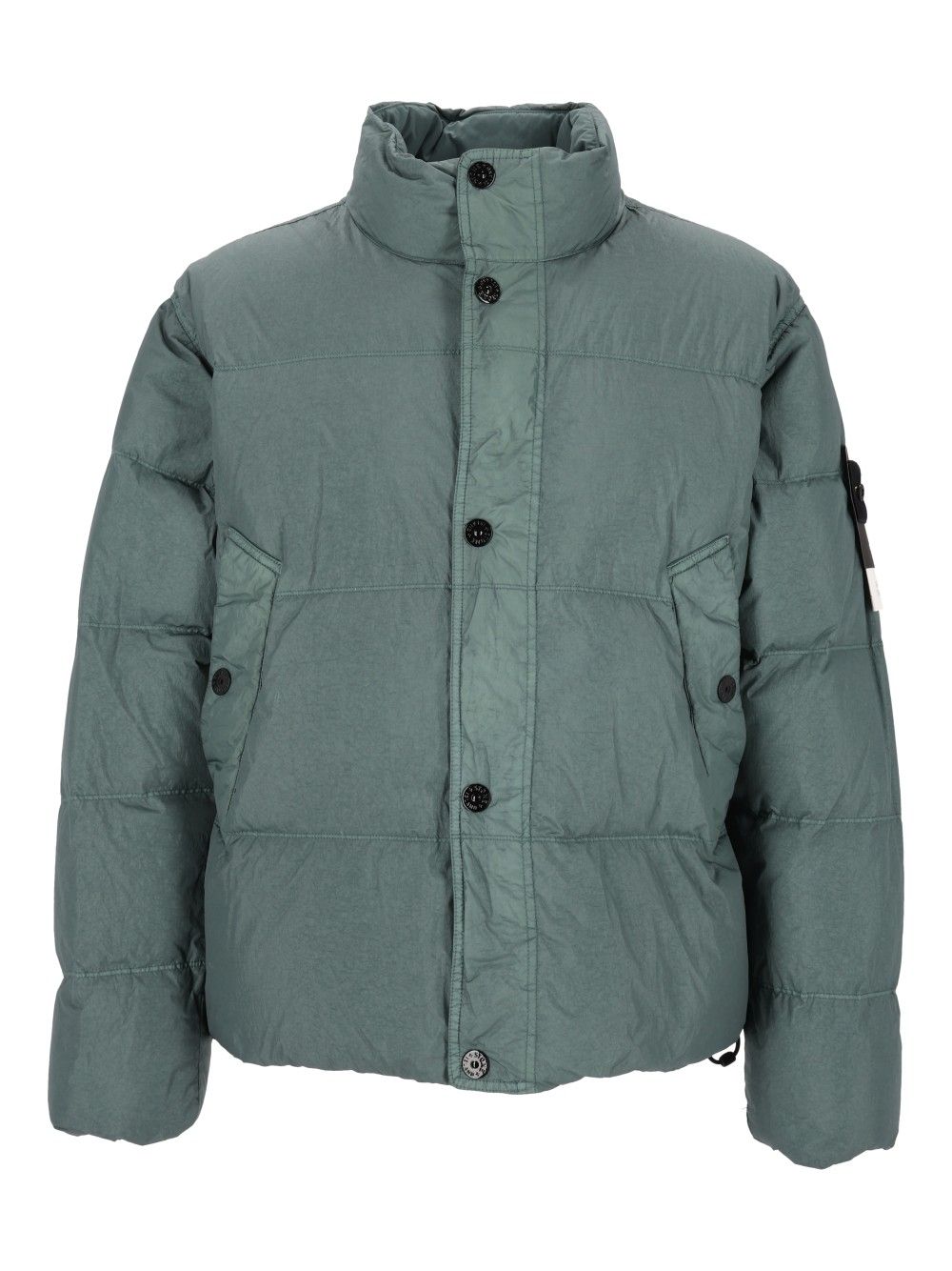Stone Island Short Down Jacket Giacche - Verde | 0fec478bade176917e1c63864ef2090b7cb2b954