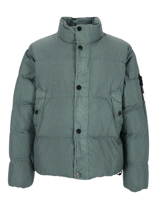 Short Down Jacket Giacche Verde
