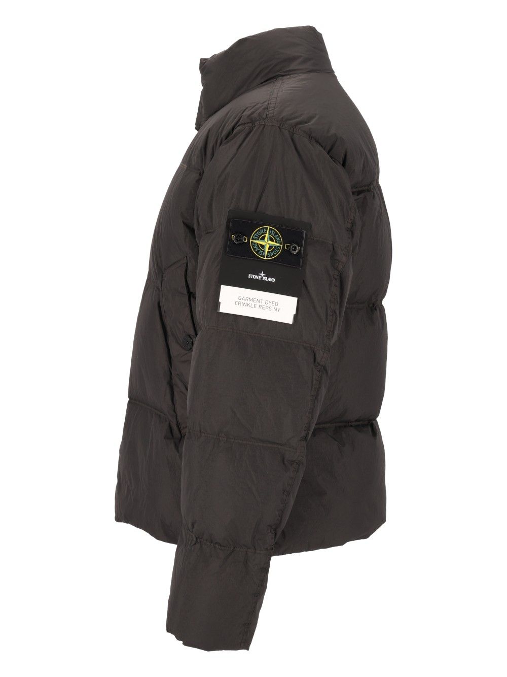 Stone Island Short Down Jacket Giacche - Grey | 2ed50c261bc9f8b1a2fb6b819d36ec2092870c35