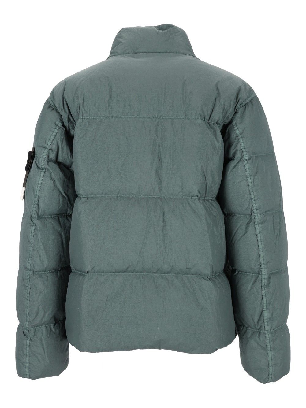 Stone Island Short Down Jacket Giacche - Verde | af21041536e6c68c779033714605849efe191b76