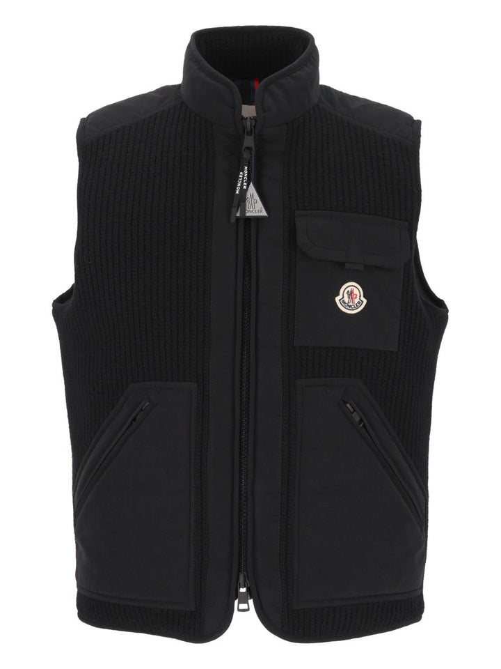 Moncler Lenevra Vest Giacche - Nero | aa0f7476aa749a616852b5c0a935f2c9aea48df1