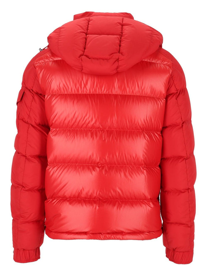 Moncler Maya Short Down Jacket Giacche - Rosso | 7b826e327260b1d36df7ea7a8ba53cb97a36e548