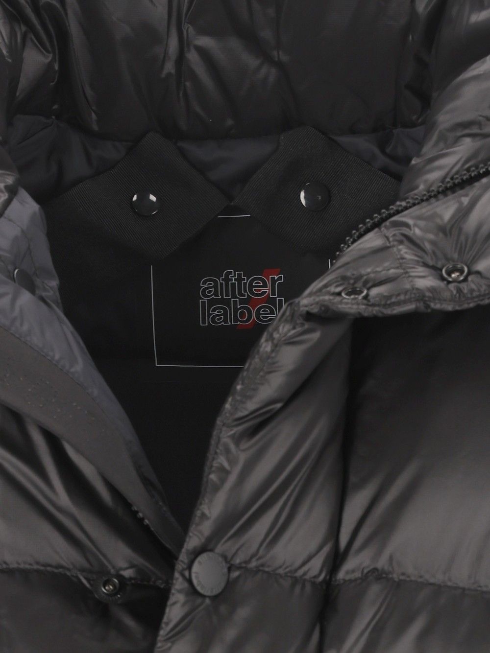 After Label Piumino Coats - Nero | 903ea5cae6d21dd6cc99c47f2ef3ba387662283b
