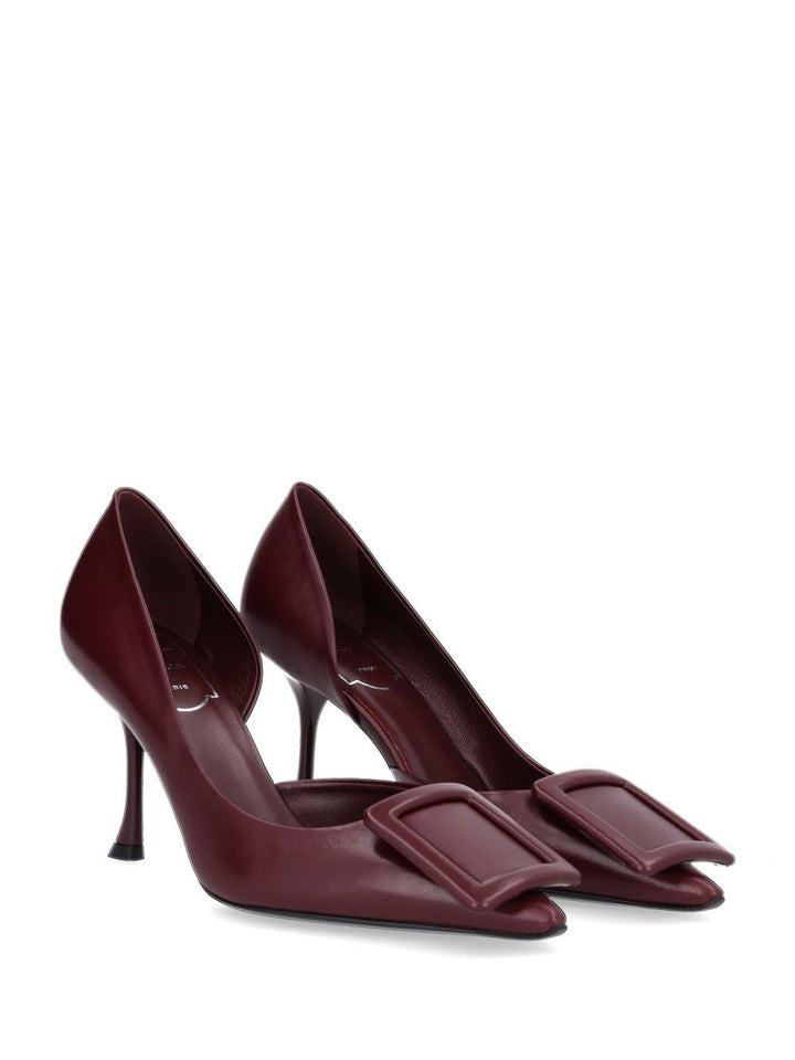 Roger Vivier Viv Ville Dorsay Dec 85 Nappa Plonge Semiluc. Decollete - Bordeaux | a943078e23f2bfbf4ab61954184b25880c98d56c