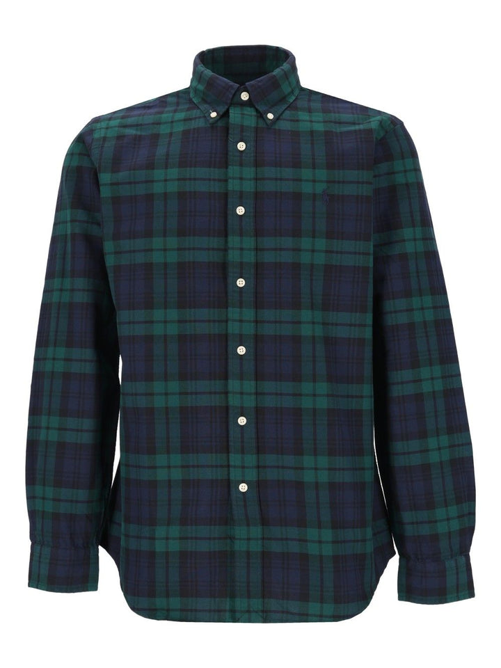 Polo Ralph Lauren Cubdppcs-Long Sleeve-Sport Shirt Shirts - Blu | aa32d0aee8e88f154628a3c66b4a8984bae50991