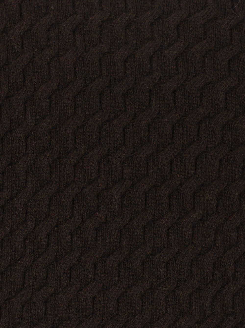 Al Duca D'Aosta Giro Treccia 3d 100 Lana Knitwear - Marrone | 15dead9c19d882bd8555e4cc2ddd3a0b993aa400