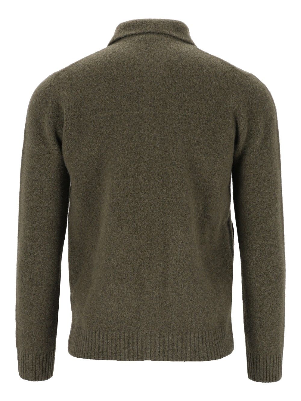 Al Duca D'Aosta Cardigan Zip 2 Tasche 93 Lana 6 Pa 1 Elastan Knitwear - Verde | df04fe4f0f618d4a96f7339a740a0923852cf614