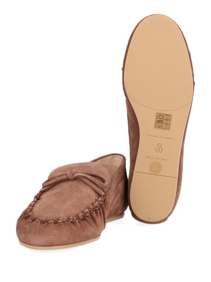 Stuart Weitzman Britt Bow Scarpe basse - Marrone | 2722b88c9fc7af4135f3a9e3989fe1a98ff3e05a