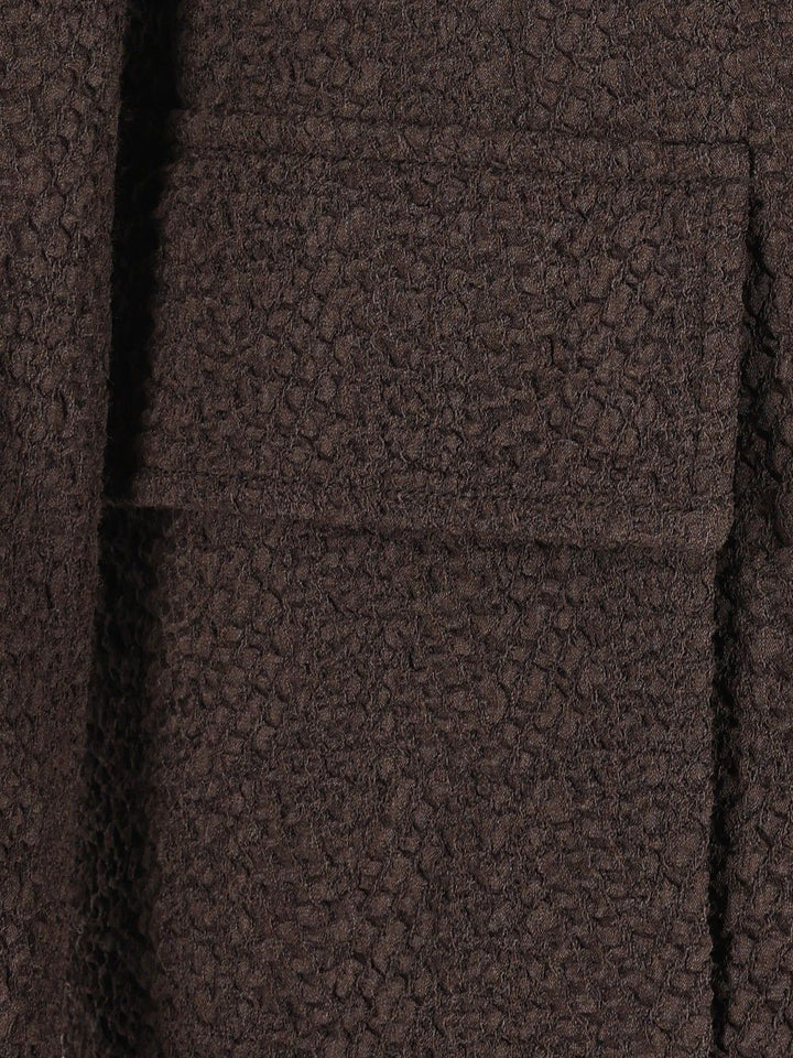 Giorgio Armani Mandarin Collar Blazer Giacche - Marrone | 298c00abc00f367d94e8a518cfe61448b289f128