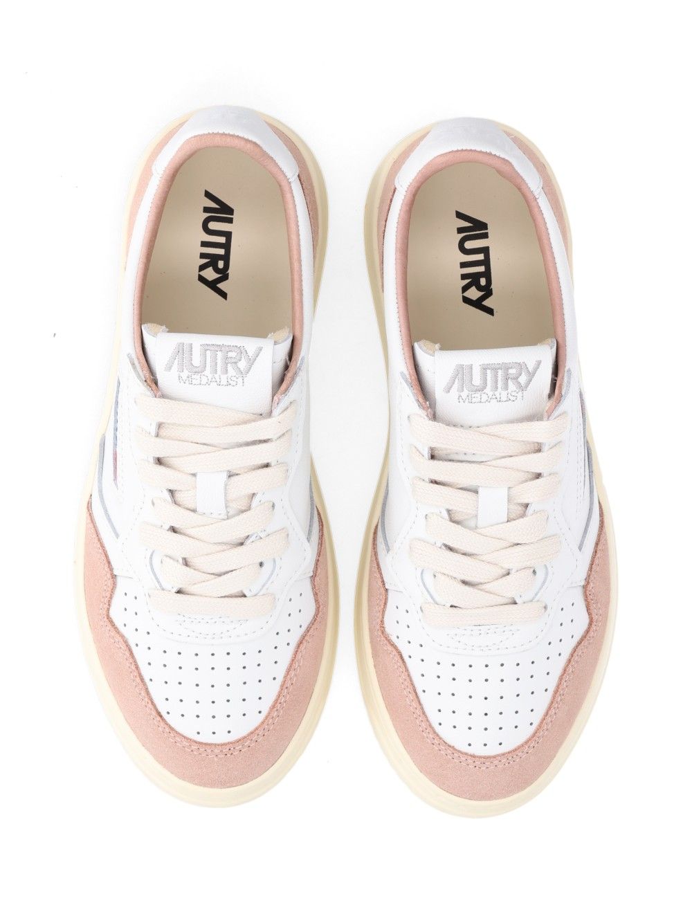 Autry  Medalist Low Sneakers - Bianco | 022a5cbdef6940e4bf1af0faa1ee132cbd17c858
