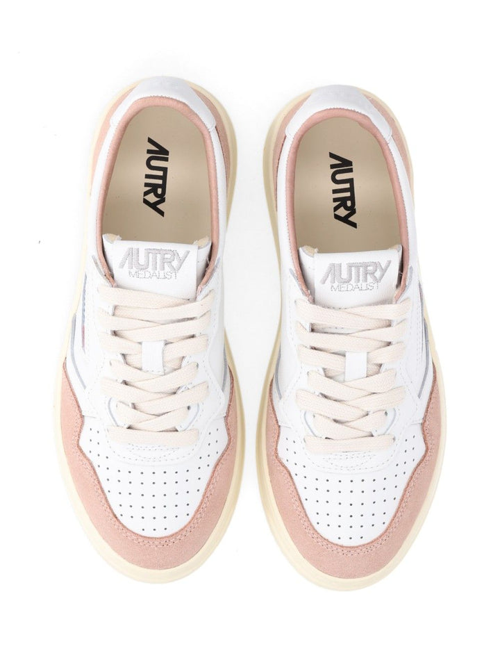 Autry  Medalist Low Sneakers - Bianco | 022a5cbdef6940e4bf1af0faa1ee132cbd17c858