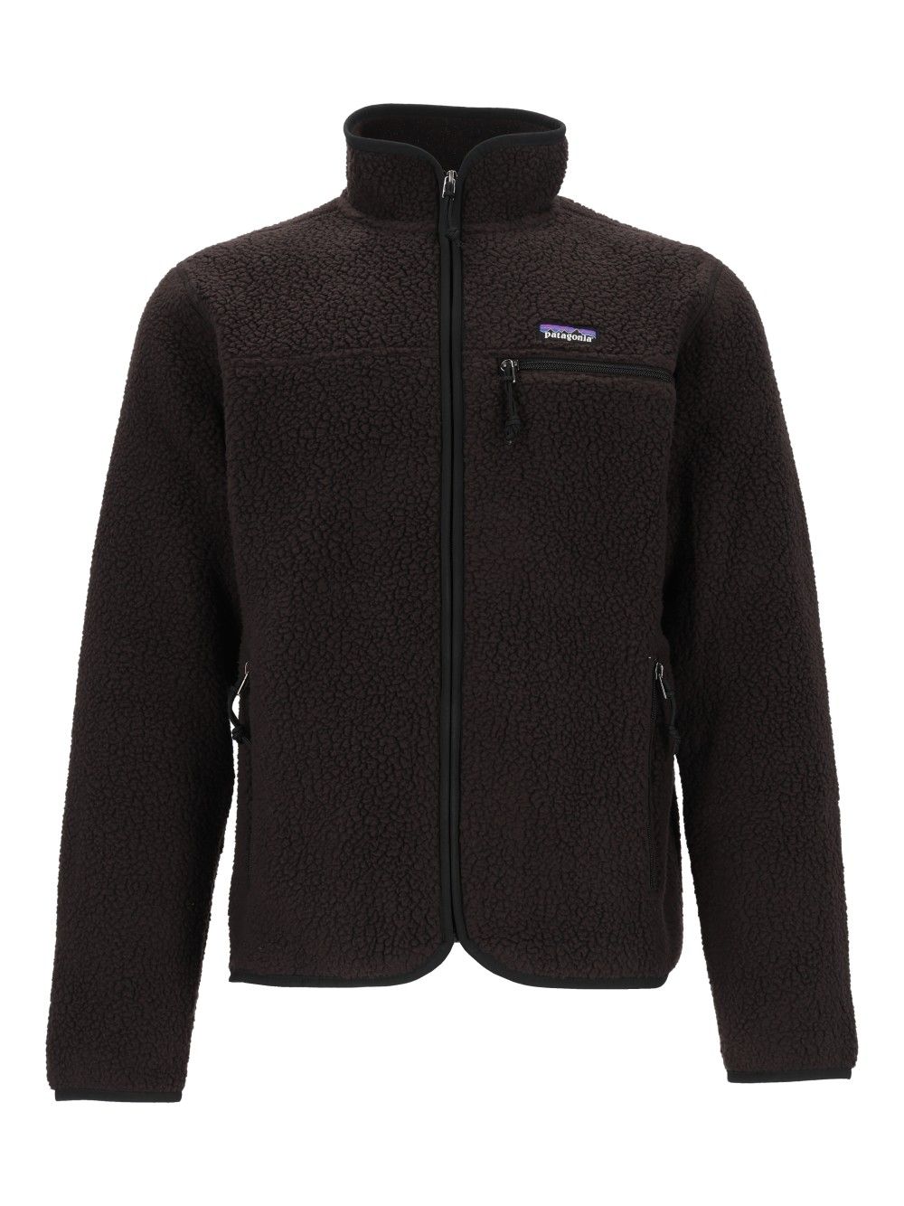 Patagonia Retro Pile Fleece Jacke Schwarz