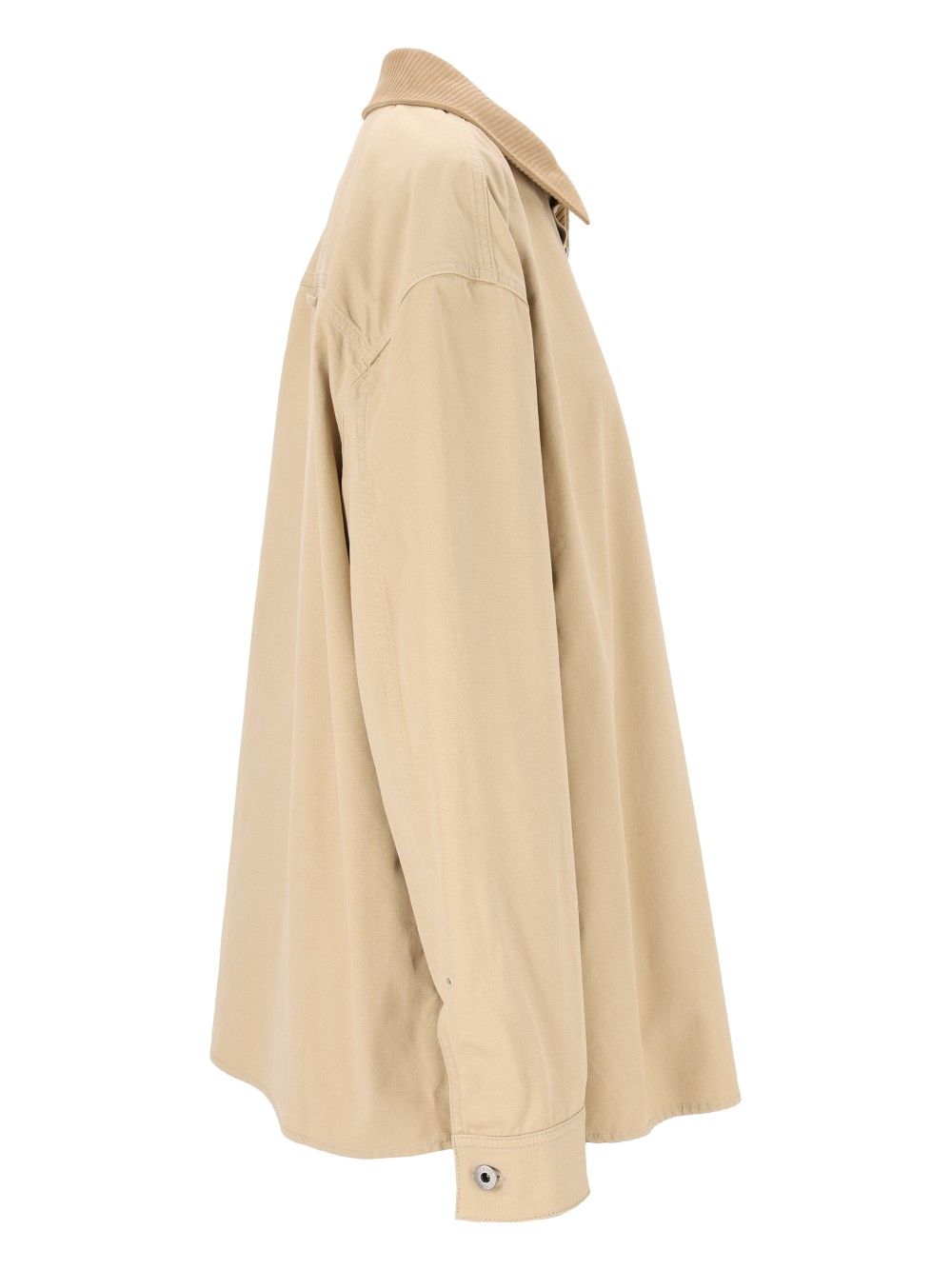 Loewe Cotton Canvas Overshirt Giacche - Beige | 75ef34d859a8c279496d109083b23eca04883c97