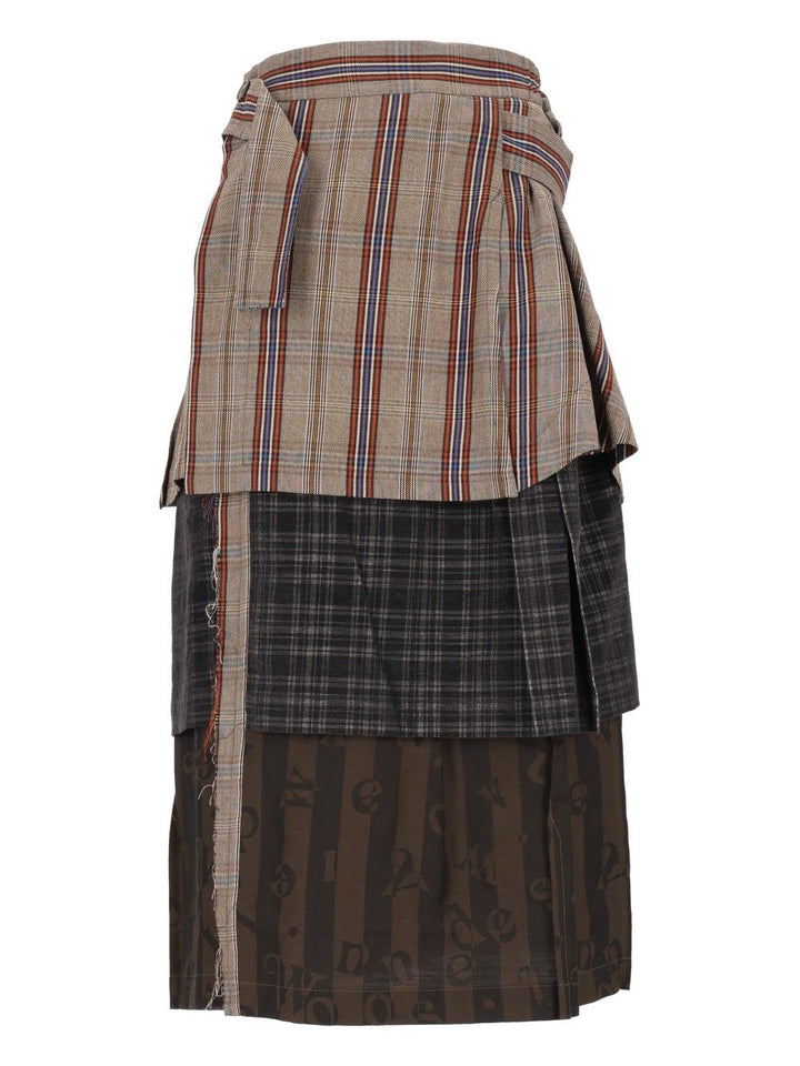 Vivienne Westwood Kilt Lungo Meghan Gonne Multicolor