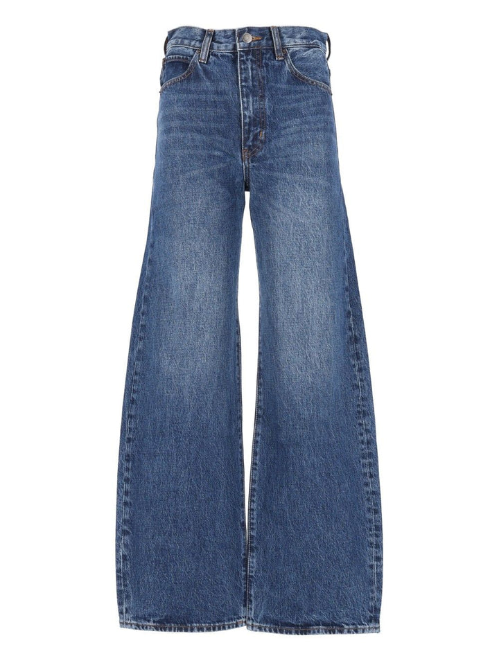 Frame The Bow Jeans - Blu | b4a9227a9a72702f03606f22ff6db33b01167041
