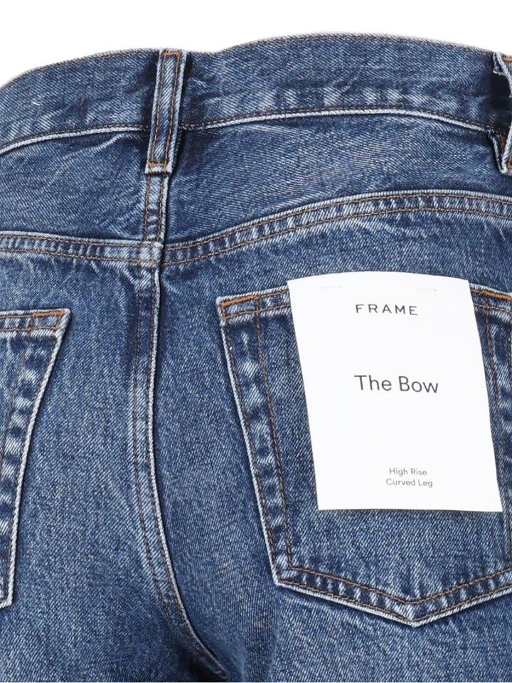 Frame The Bow Jeans - Blu | 351bda3e5efe7ff3fc7d0adfe8638c95d43a79a1