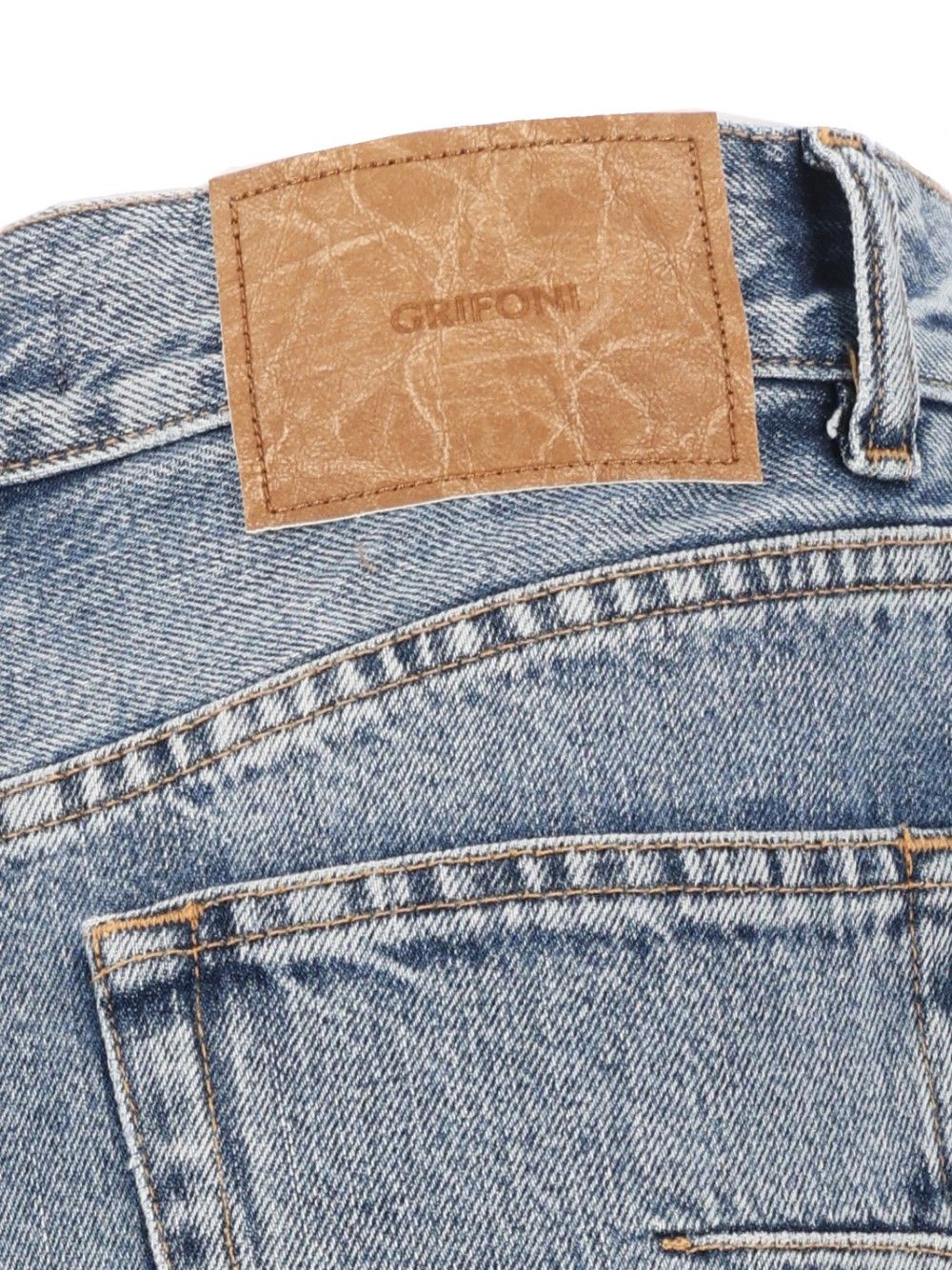 Grifoni Five-Pocket Jeans - Blu | b11212f872eb52bdae8082f7a37cc7146d49c577