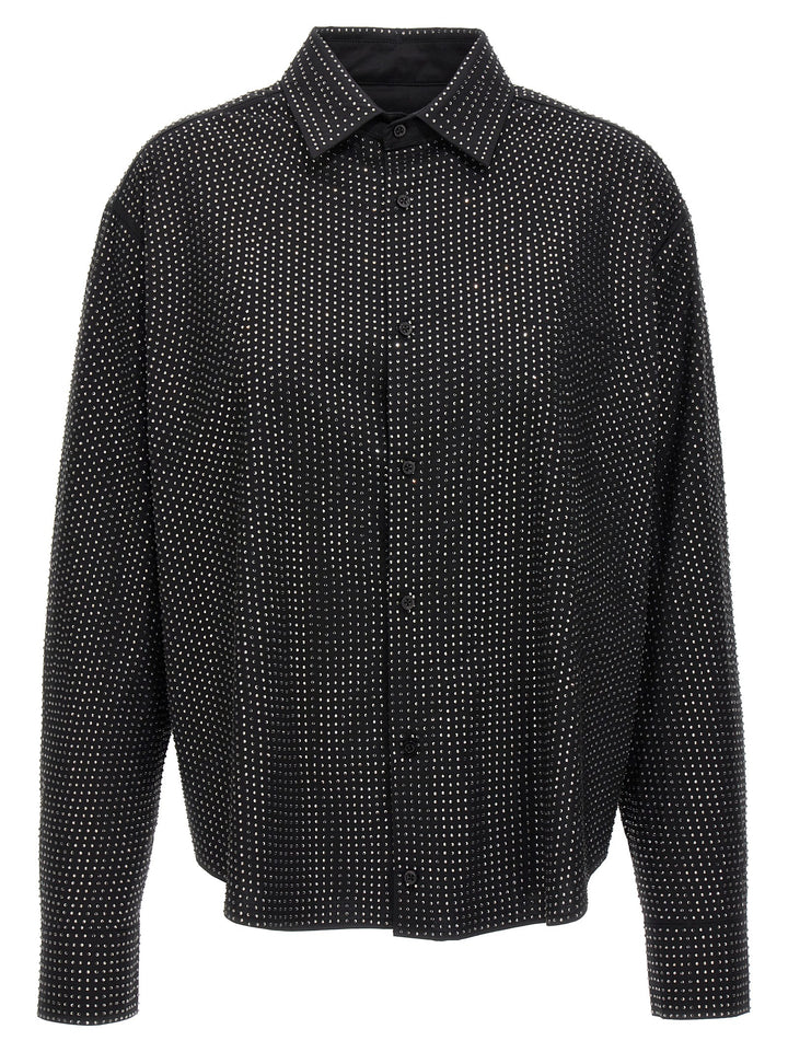 Giuseppe Di Morabito Rhinestone Shirt Camicie - Nero | 713e6748280c6fb9e4a570c0a6fa6d08f800e9dc
